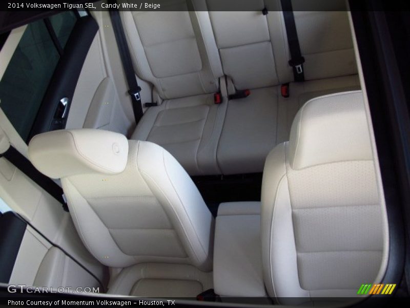 Candy White / Beige 2014 Volkswagen Tiguan SEL