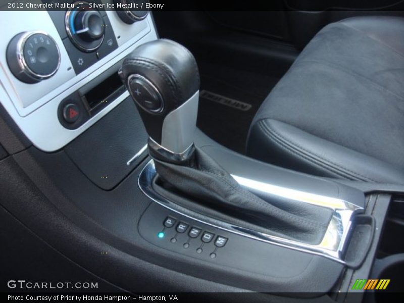 Silver Ice Metallic / Ebony 2012 Chevrolet Malibu LT