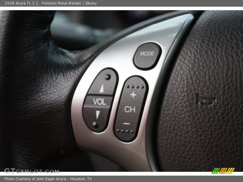 Polished Metal Metallic / Ebony 2008 Acura TL 3.2