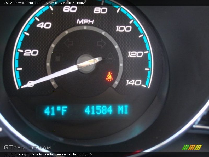 Silver Ice Metallic / Ebony 2012 Chevrolet Malibu LT