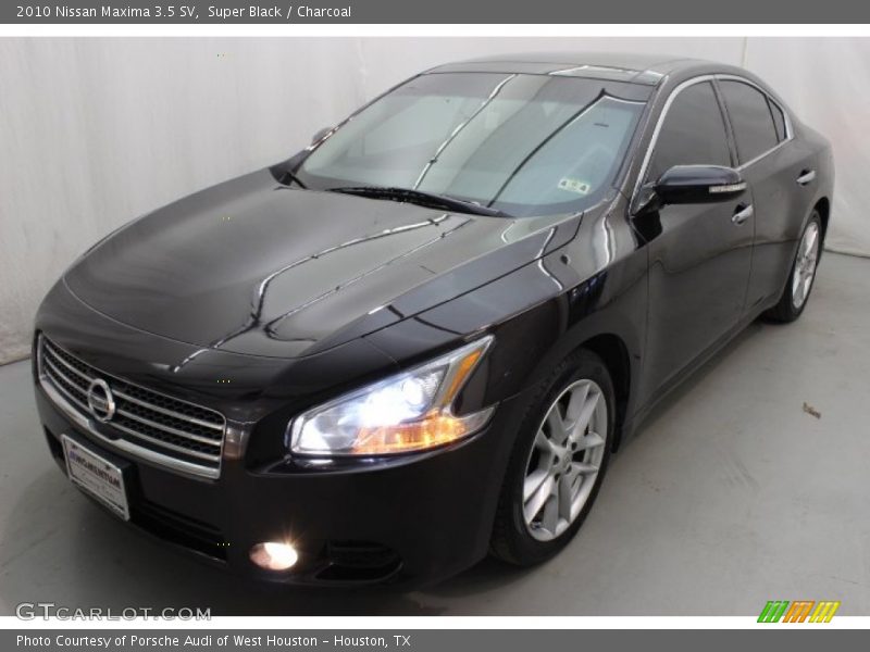 Super Black / Charcoal 2010 Nissan Maxima 3.5 SV