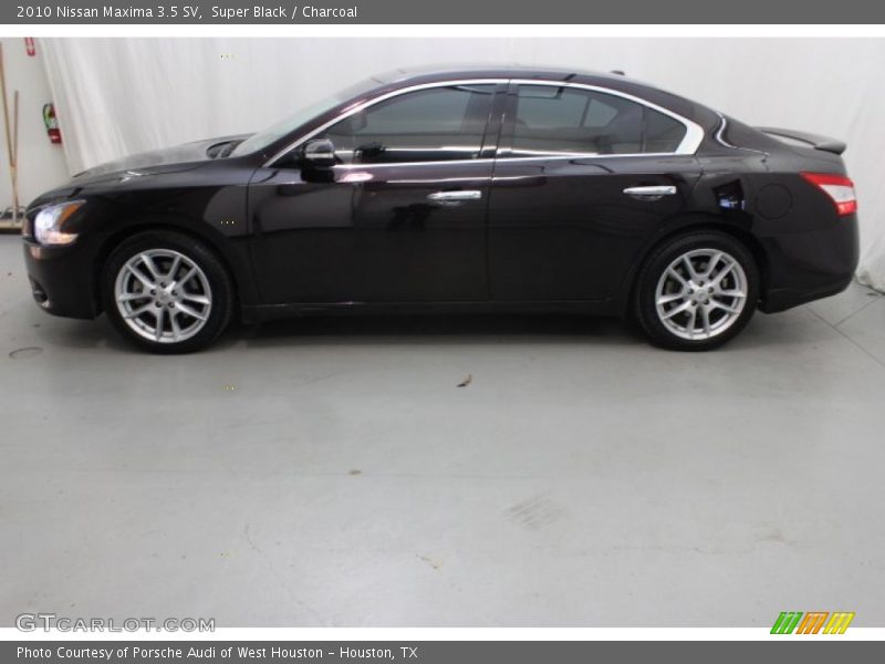 Super Black / Charcoal 2010 Nissan Maxima 3.5 SV