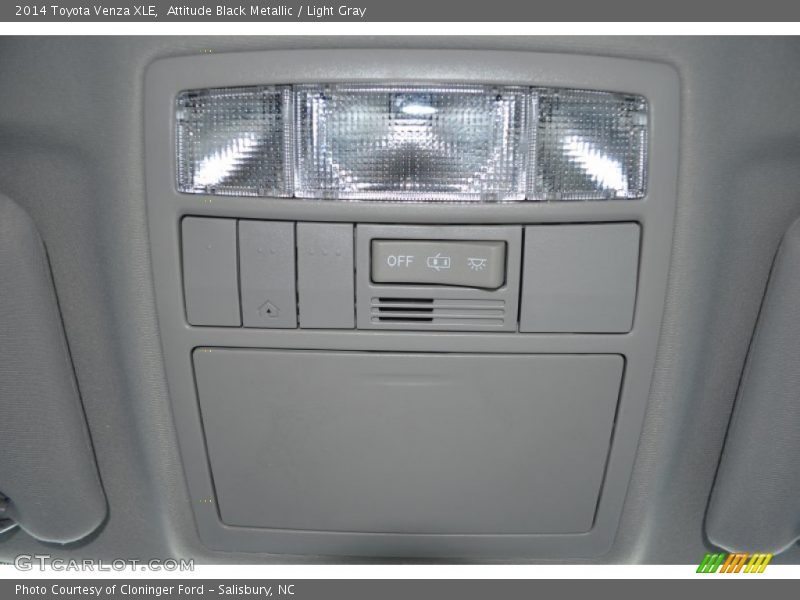 Attitude Black Metallic / Light Gray 2014 Toyota Venza XLE