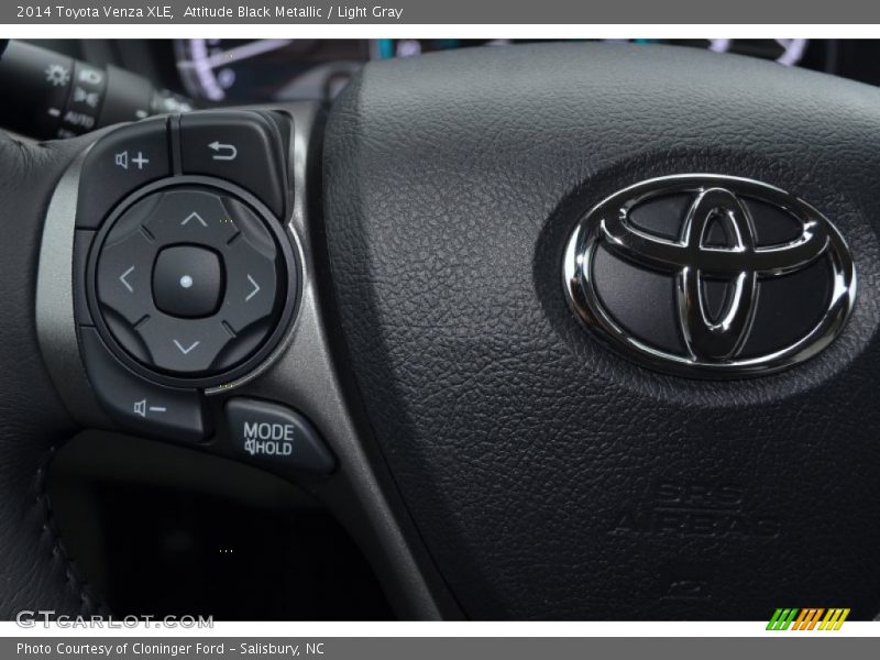 Attitude Black Metallic / Light Gray 2014 Toyota Venza XLE