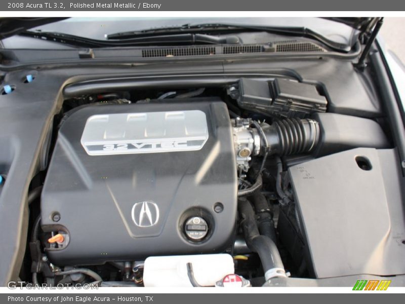 Polished Metal Metallic / Ebony 2008 Acura TL 3.2