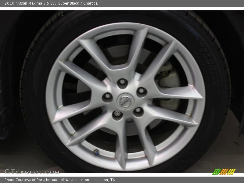 Super Black / Charcoal 2010 Nissan Maxima 3.5 SV