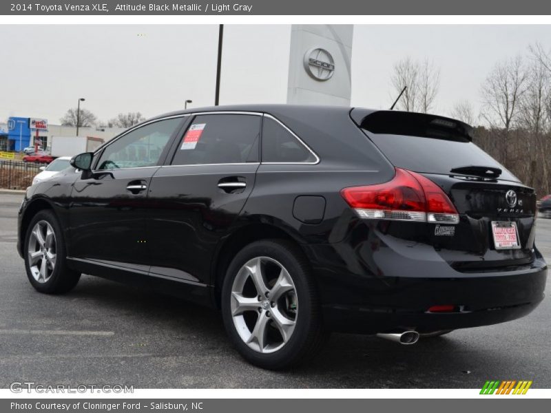 Attitude Black Metallic / Light Gray 2014 Toyota Venza XLE