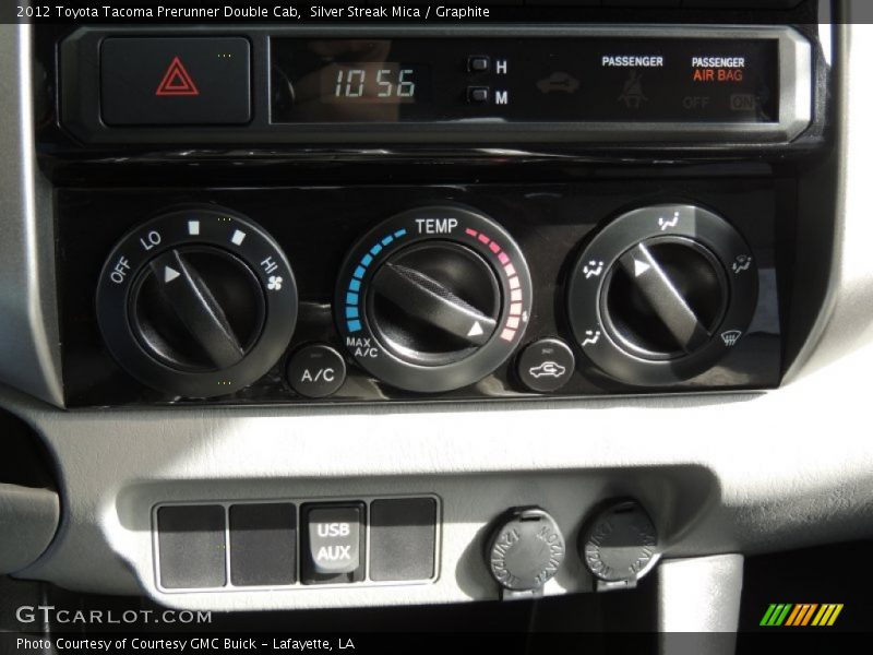 Controls of 2012 Tacoma Prerunner Double Cab