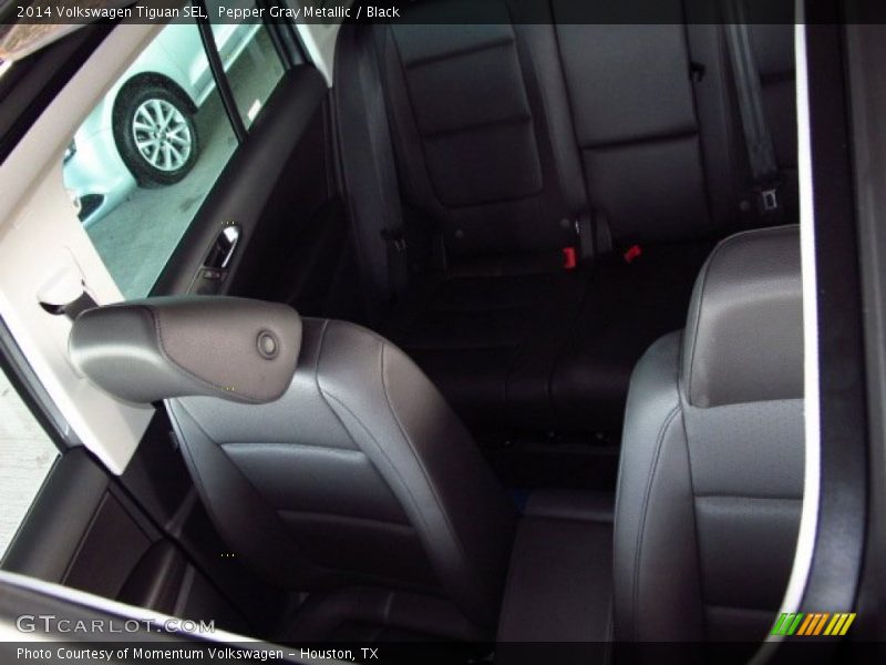 Pepper Gray Metallic / Black 2014 Volkswagen Tiguan SEL
