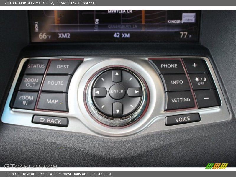 Super Black / Charcoal 2010 Nissan Maxima 3.5 SV