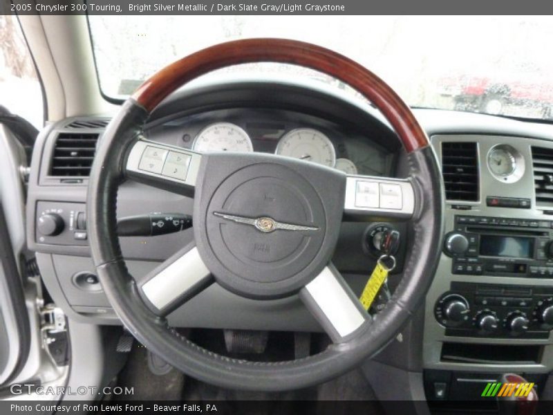 Bright Silver Metallic / Dark Slate Gray/Light Graystone 2005 Chrysler 300 Touring