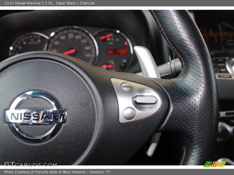 Super Black / Charcoal 2010 Nissan Maxima 3.5 SV