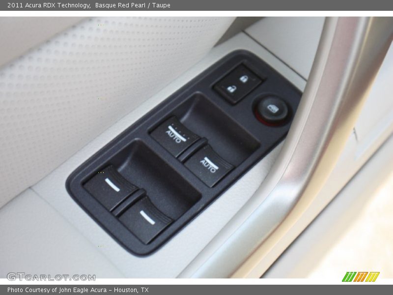 Basque Red Pearl / Taupe 2011 Acura RDX Technology