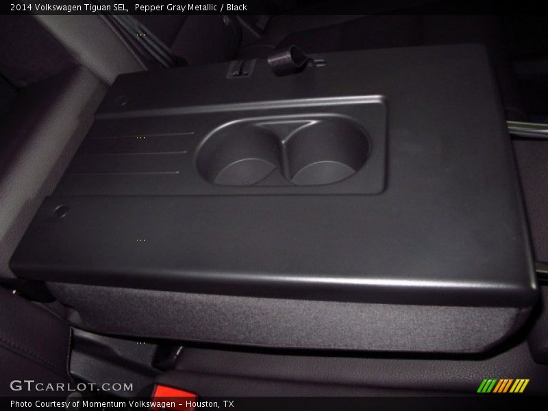 Pepper Gray Metallic / Black 2014 Volkswagen Tiguan SEL