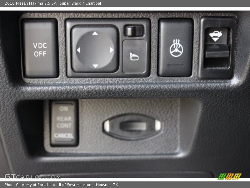 Super Black / Charcoal 2010 Nissan Maxima 3.5 SV