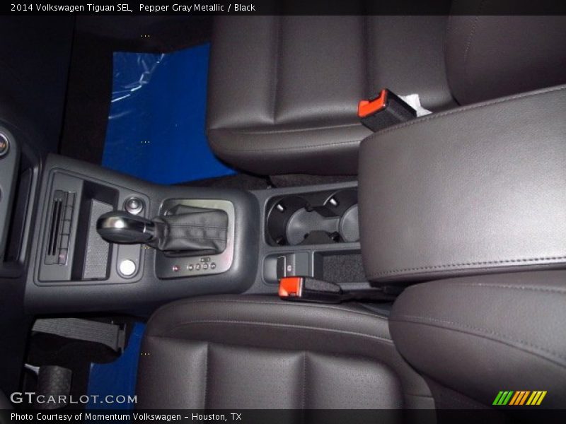 Pepper Gray Metallic / Black 2014 Volkswagen Tiguan SEL