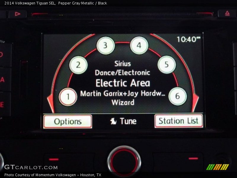 Pepper Gray Metallic / Black 2014 Volkswagen Tiguan SEL