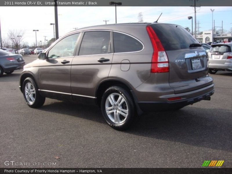 Urban Titanium Metallic / Black 2011 Honda CR-V EX