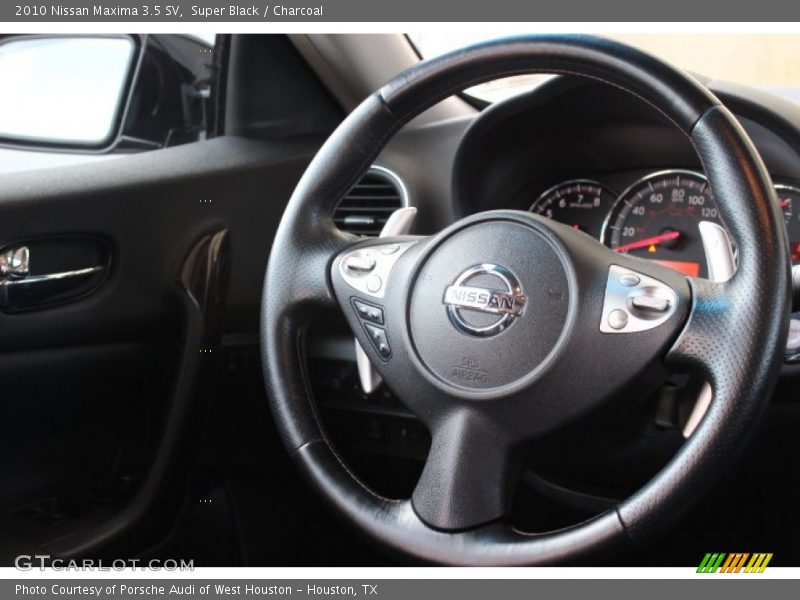 Super Black / Charcoal 2010 Nissan Maxima 3.5 SV