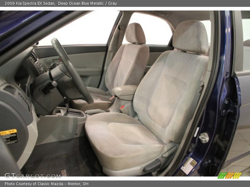 Front Seat of 2009 Spectra EX Sedan