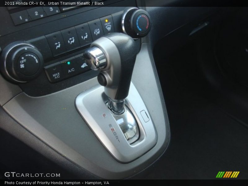 Urban Titanium Metallic / Black 2011 Honda CR-V EX
