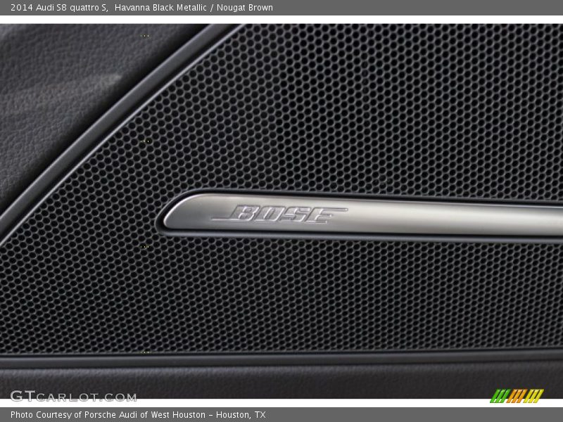 Havanna Black Metallic / Nougat Brown 2014 Audi S8 quattro S