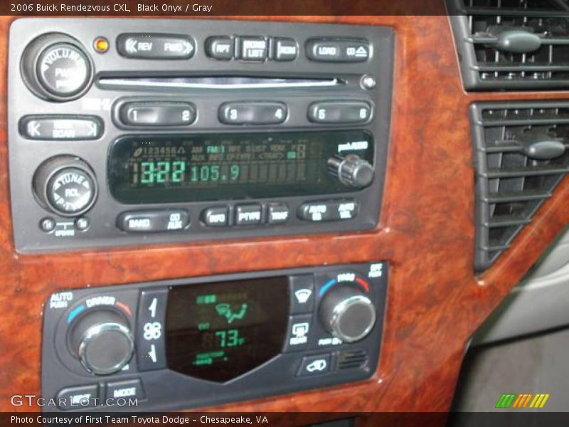 Black Onyx / Gray 2006 Buick Rendezvous CXL