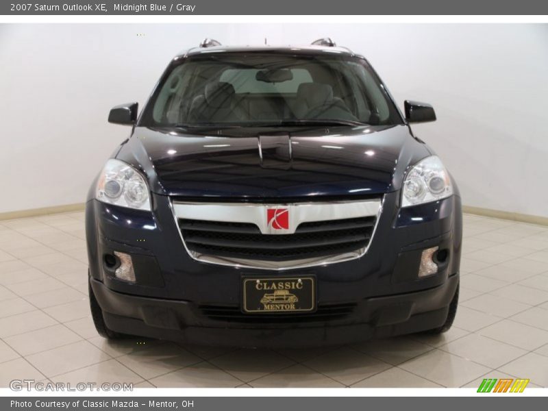 Midnight Blue / Gray 2007 Saturn Outlook XE