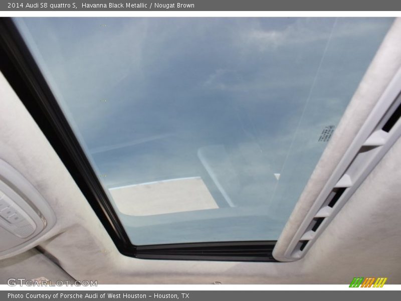 Havanna Black Metallic / Nougat Brown 2014 Audi S8 quattro S