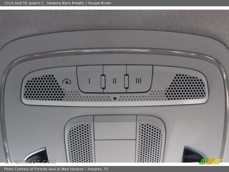 Havanna Black Metallic / Nougat Brown 2014 Audi S8 quattro S