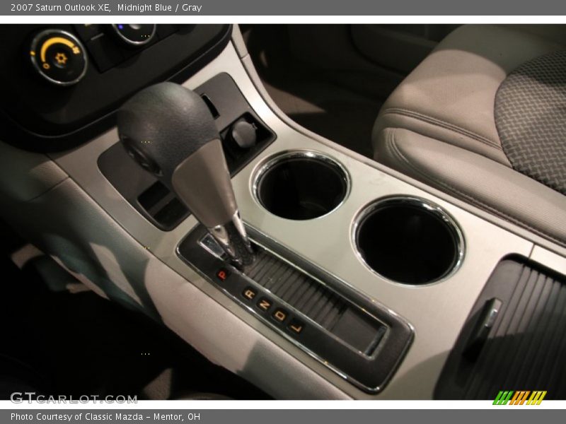 Midnight Blue / Gray 2007 Saturn Outlook XE