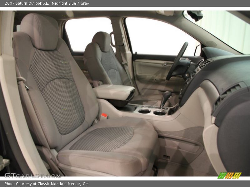 Midnight Blue / Gray 2007 Saturn Outlook XE