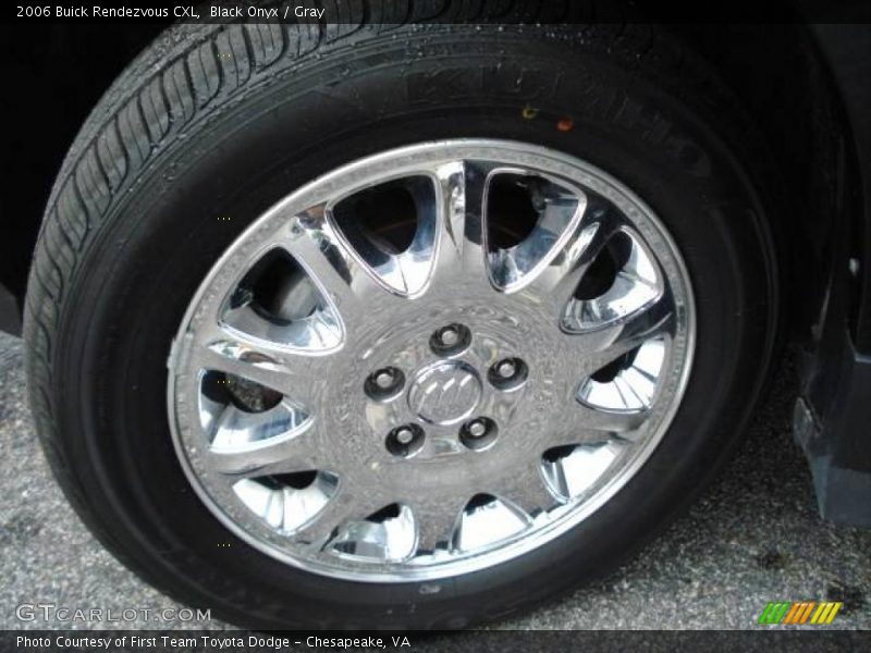 Black Onyx / Gray 2006 Buick Rendezvous CXL