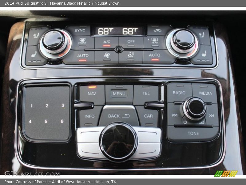 Controls of 2014 S8 quattro S