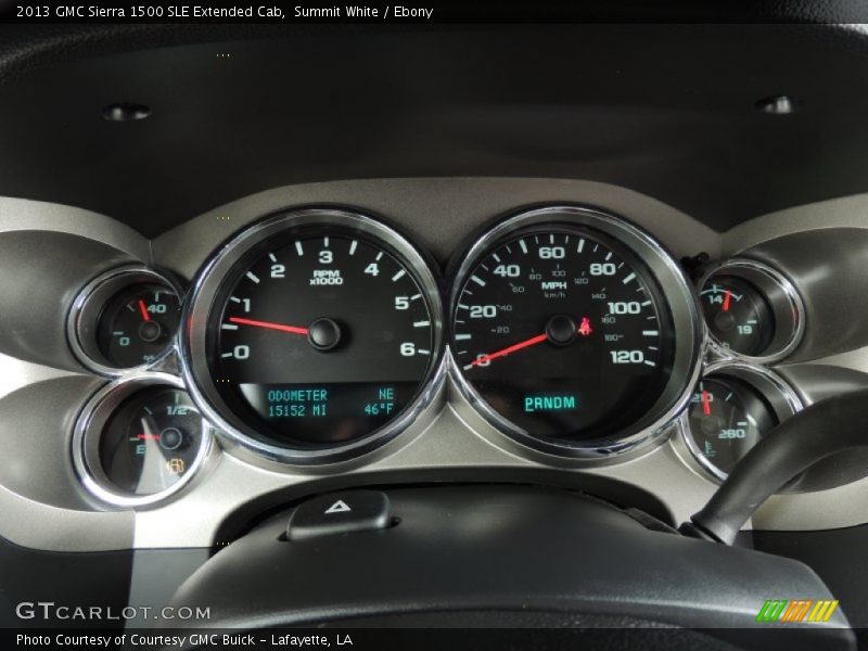 Summit White / Ebony 2013 GMC Sierra 1500 SLE Extended Cab