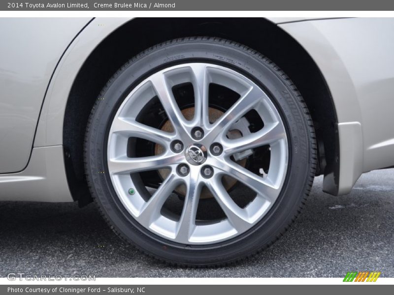Creme Brulee Mica / Almond 2014 Toyota Avalon Limited