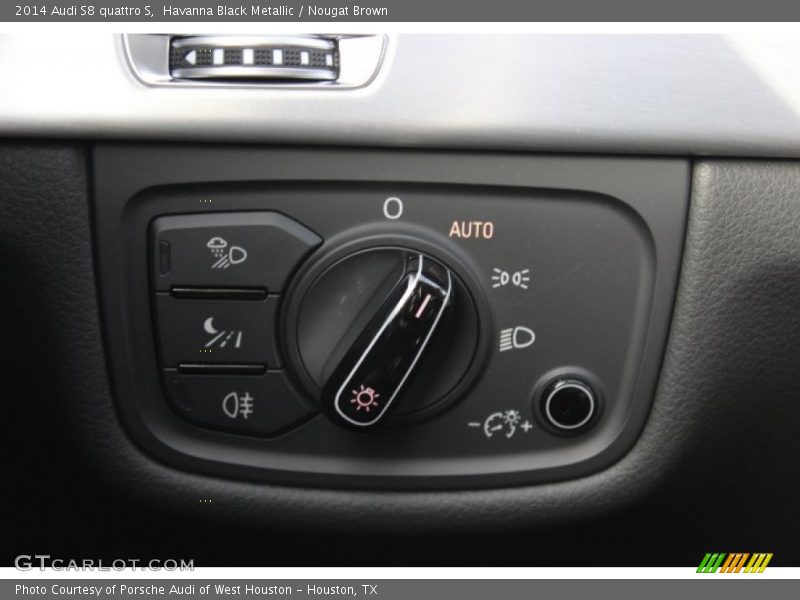 Controls of 2014 S8 quattro S