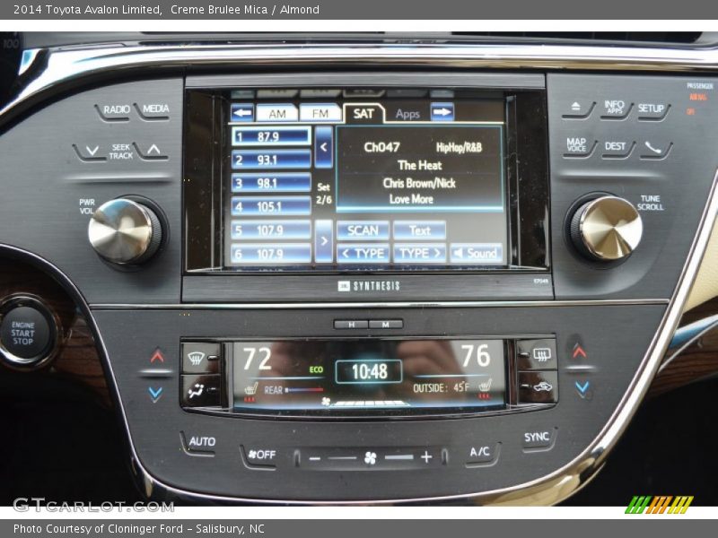 Creme Brulee Mica / Almond 2014 Toyota Avalon Limited
