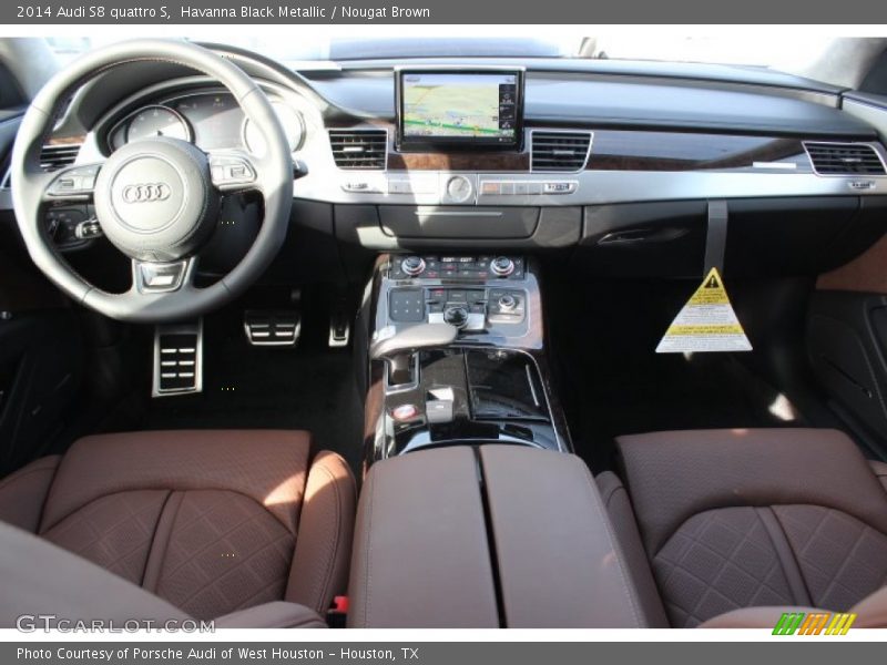 Dashboard of 2014 S8 quattro S