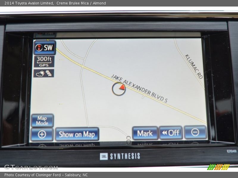 Creme Brulee Mica / Almond 2014 Toyota Avalon Limited