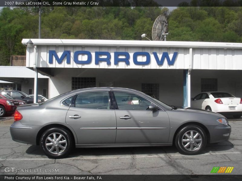 Stone Gray Metallic / Gray 2007 Buick LaCrosse CXL