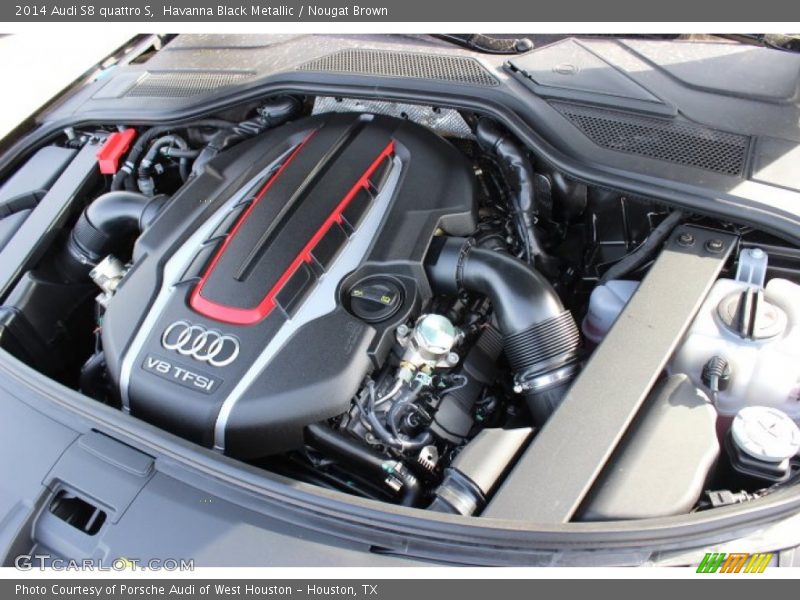  2014 S8 quattro S Engine - 4.0 Liter FSI Turbocharged DOHC 32-Valve VVT V8