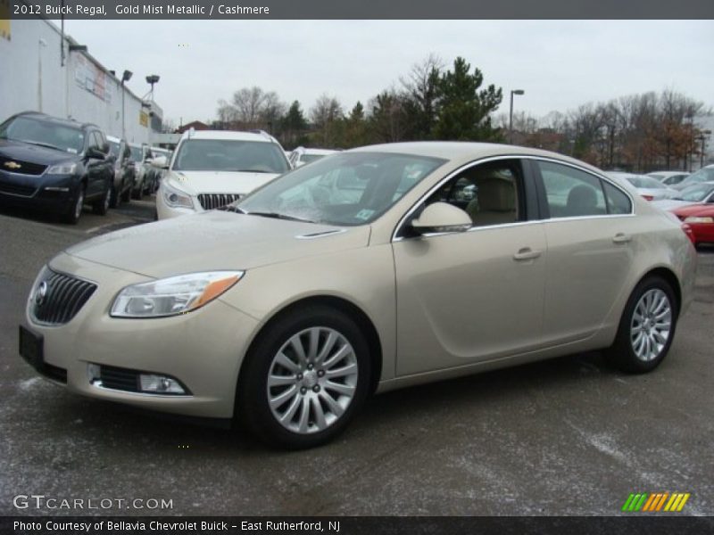 Gold Mist Metallic / Cashmere 2012 Buick Regal