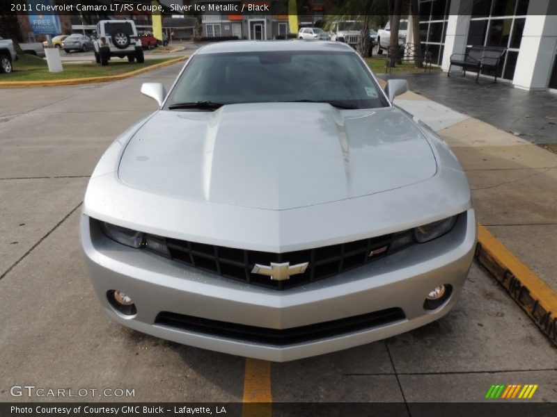 Silver Ice Metallic / Black 2011 Chevrolet Camaro LT/RS Coupe