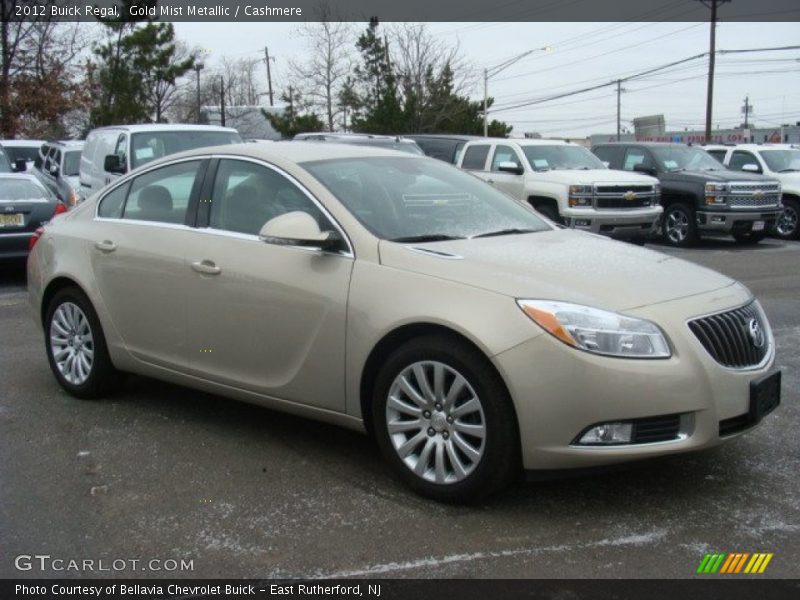 Gold Mist Metallic / Cashmere 2012 Buick Regal