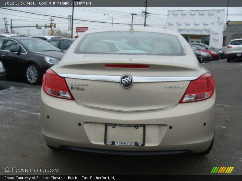 Gold Mist Metallic / Cashmere 2012 Buick Regal