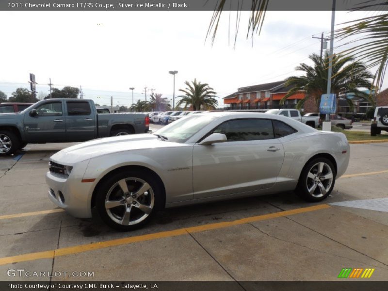 Silver Ice Metallic / Black 2011 Chevrolet Camaro LT/RS Coupe