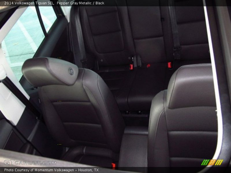 Pepper Gray Metallic / Black 2014 Volkswagen Tiguan SEL