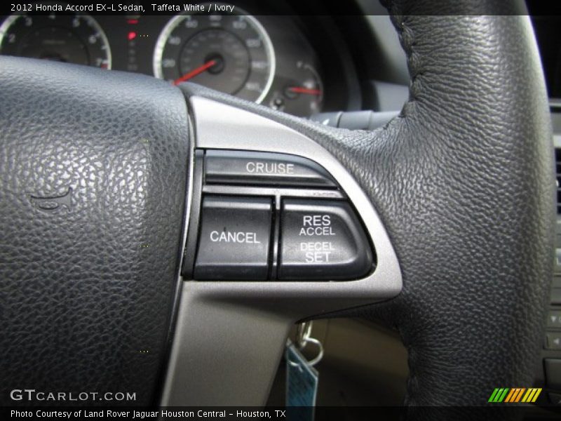 Controls of 2012 Accord EX-L Sedan
