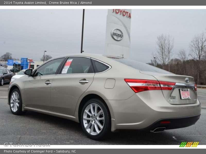 Creme Brulee Mica / Almond 2014 Toyota Avalon Limited